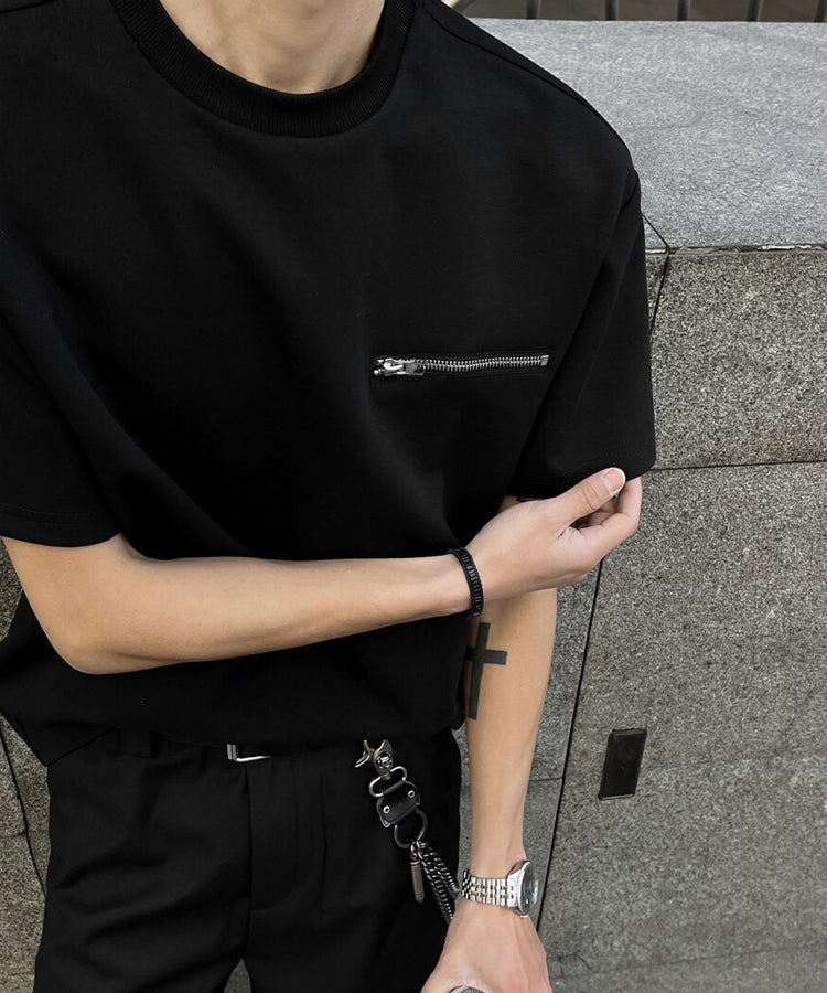ジップポケットTシャツ / 14574
