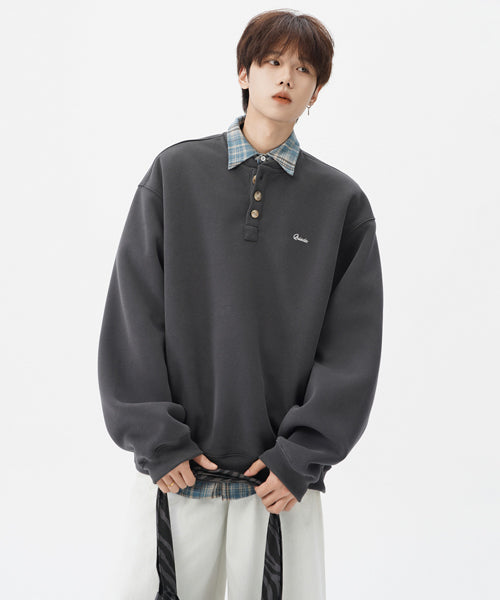 ヘンリーネックスウェット / 15256