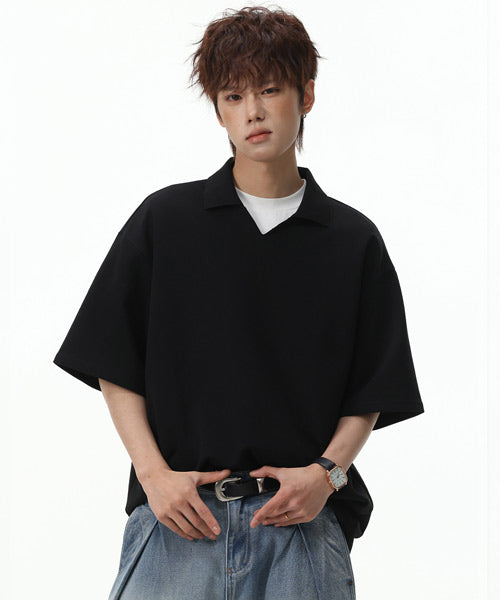 キーネックポロシャツ / 15855