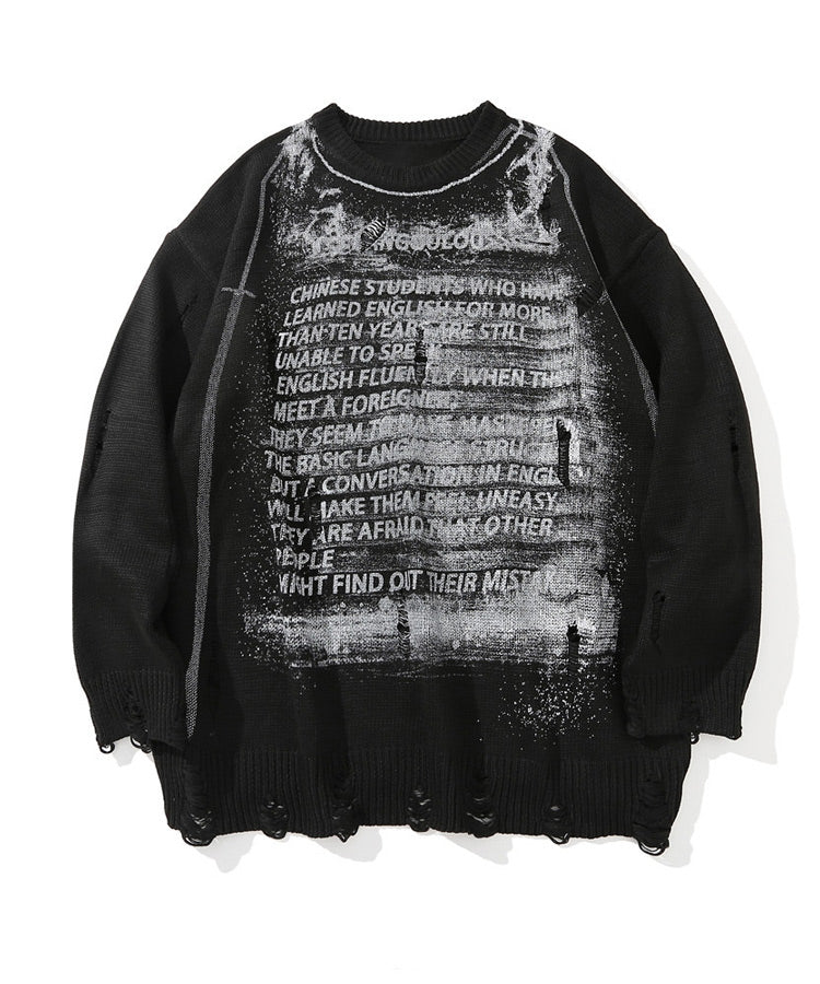 ダメージダーティーニット – WEGO ONLINE STORE