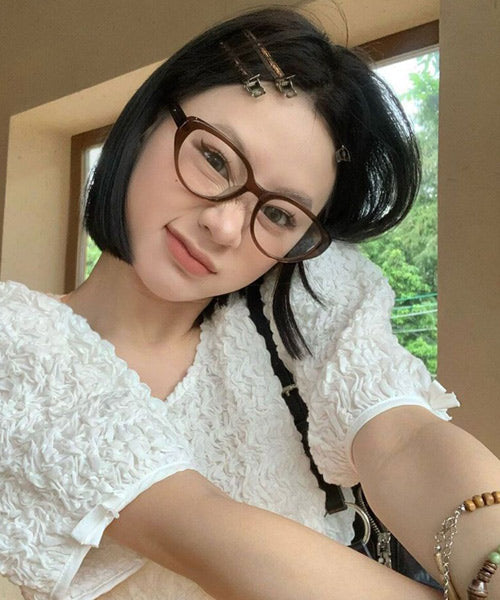 キャットアイフレームメガネ / 15094