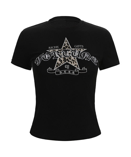 イングリッシュロゴ刺繍Tシャツ / 15808