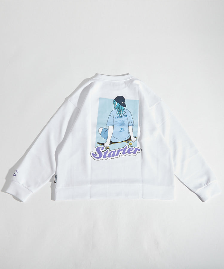 STARTER BLACK LABEL ダンボールニットトレーナー/14060