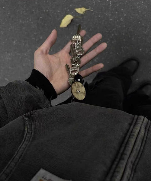 MANY KEYSカラビナ付きチャーム / 15048