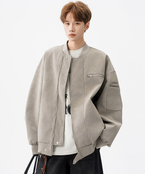 フェイクレザーブルゾン / 15314