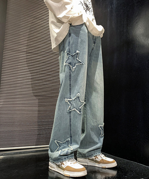 スターモチーフデニムパンツ / 15560