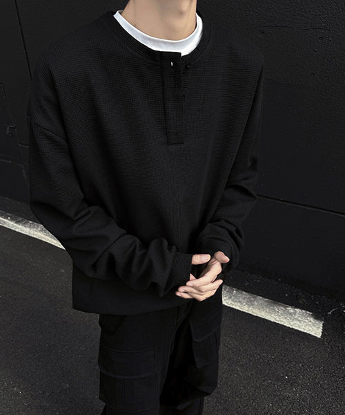 ヘンリーネックロンT / 15134
