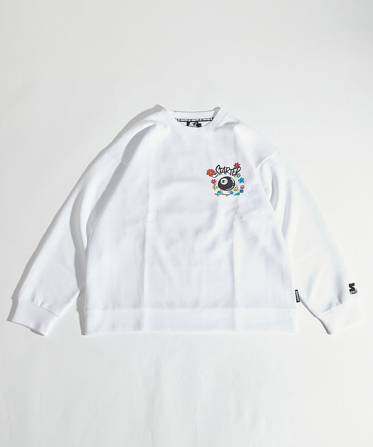 STARTER BLACK LABEL ダンボールニットトレーナー/14060