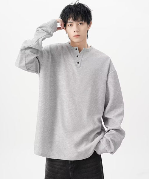 Ka na ta henry cut saw 長袖 サイズ1 ヘンリーネック 長袖