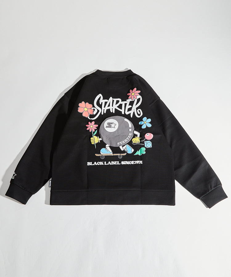 STARTER BLACK LABEL ダンボールニットトレーナー/14060