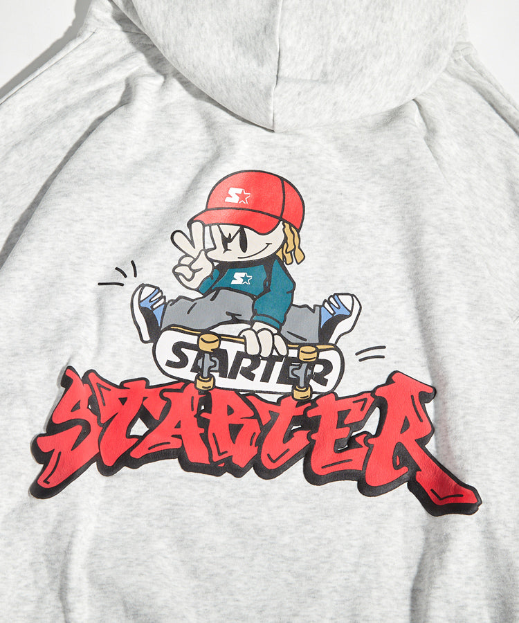 STARTER BLACK LABEL スターボーイ 裏起毛プルパーカー/14076