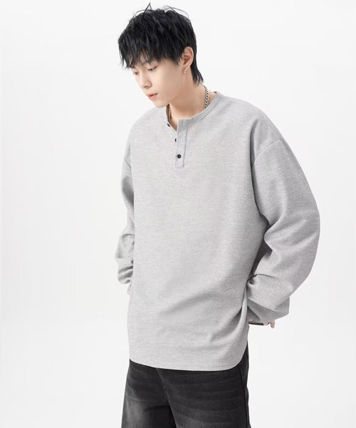 ヘンリーネックロンT / 15134