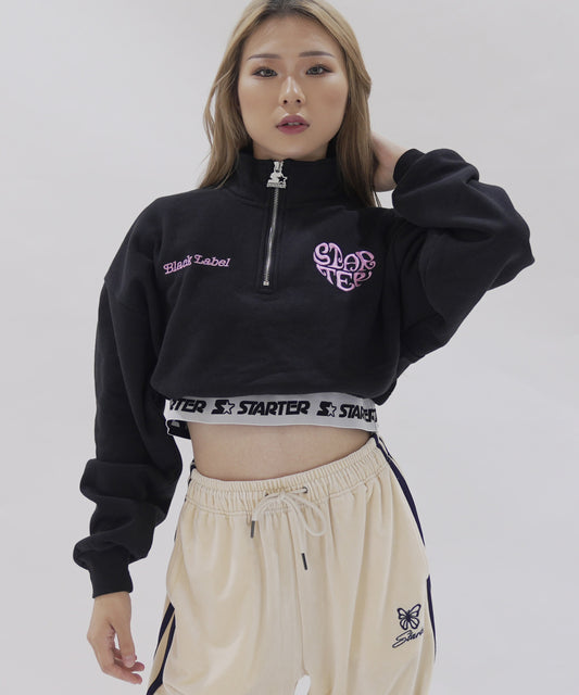 STARTER BLACK LABEL ハーフジップスエット/14075