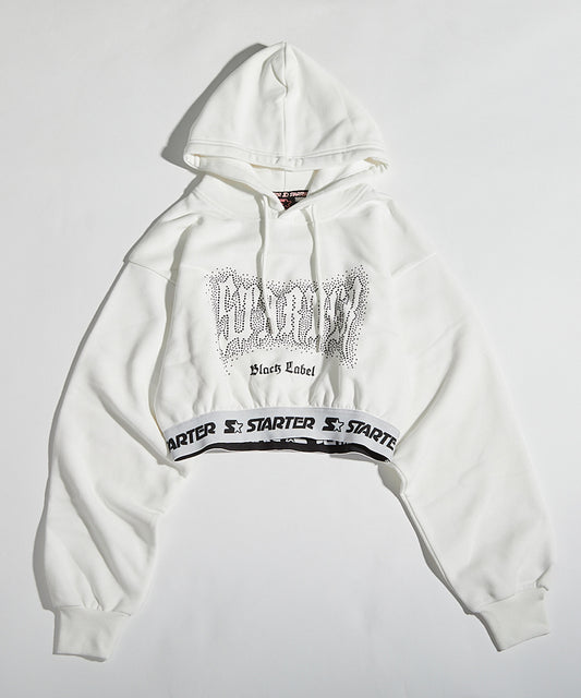 STARTER BLACK LABEL 裏起毛ショート丈パーカー/14074