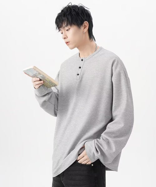 ヘンリーネックロンT / 15134