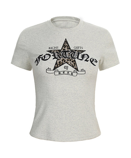 イングリッシュロゴ刺繍Tシャツ / 15808