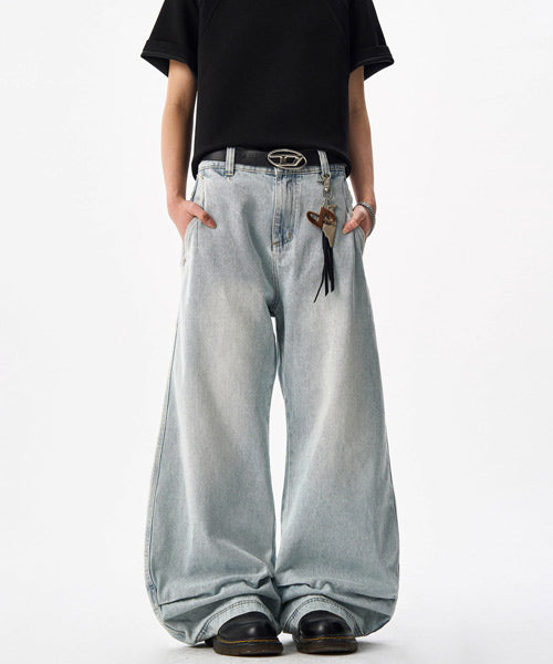 スーパーワイドデニムパンツ / 15123