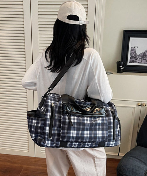 チェック柄ボストンバッグ / 15766