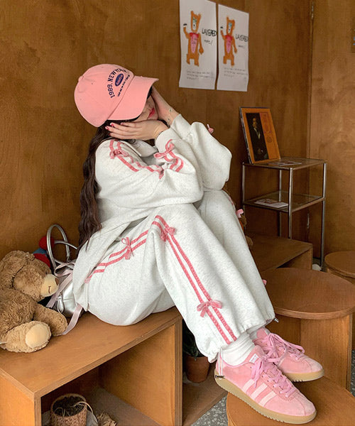 リボン刺繍セットアップ / 15336