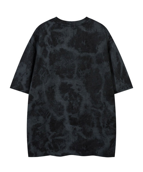 フェイクスウェード刺繍ロゴTシャツ / 15831