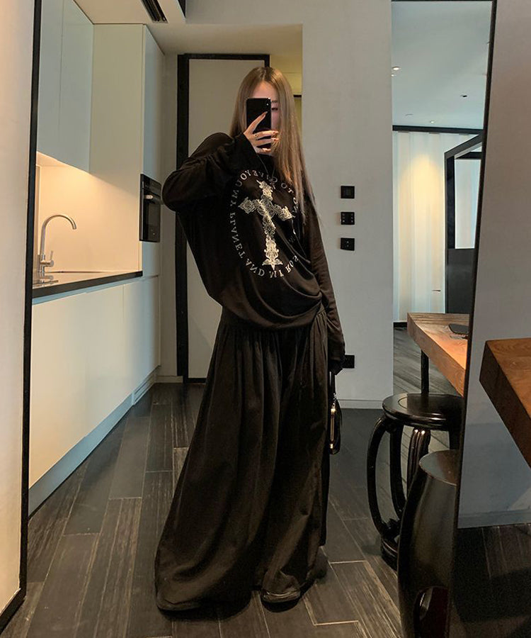 クロスロゴプリントロンT / 15025