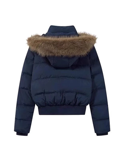 ファーフードダウンジャケット / 15339