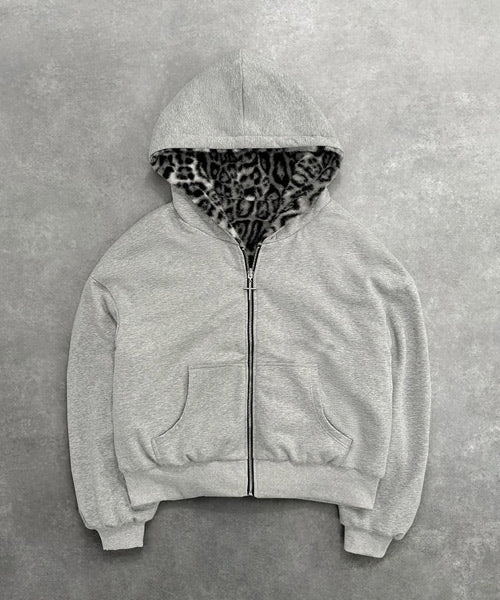 フェイクファースウェットジップパーカー / 15209