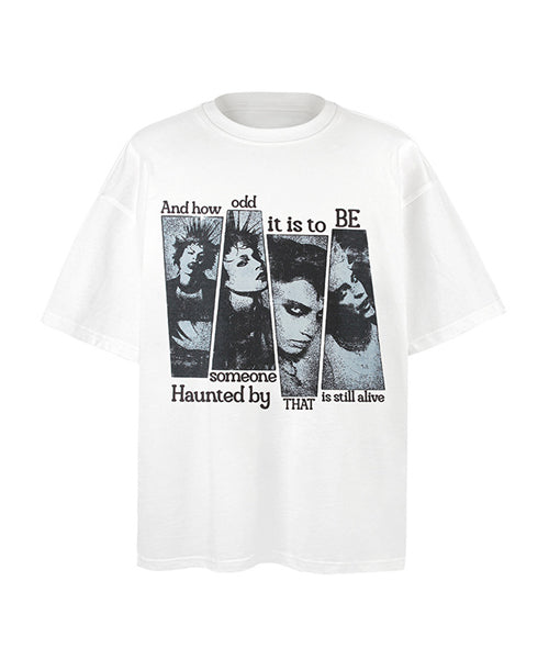 バンド風プリントTシャツ / 15770