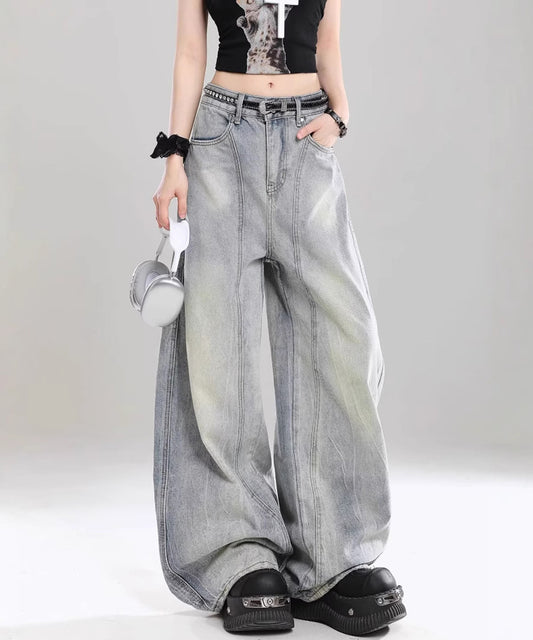 センターシームワイドデニムパンツ / 15082