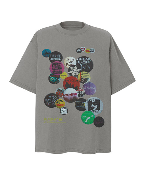 バッジプリントTシャツ / 15772
