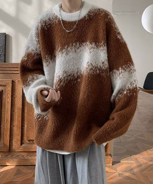 アブストラクト柄ニット / 15265