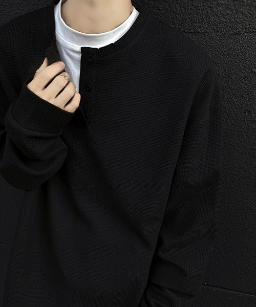 ヘンリーネックロンT / 15134