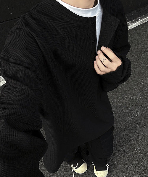 ヘンリーネックロンT / 15134