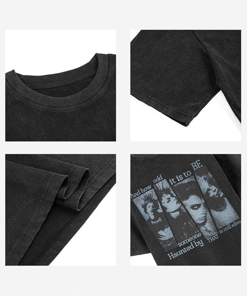 バンド風プリントTシャツ / 15770