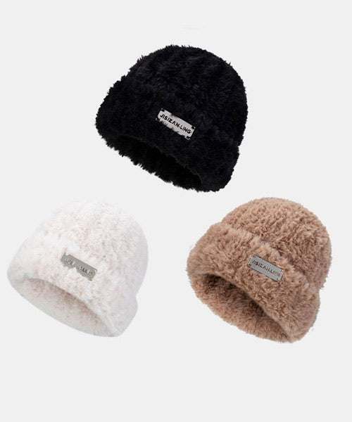 メタルロゴファーニット帽 / 15262