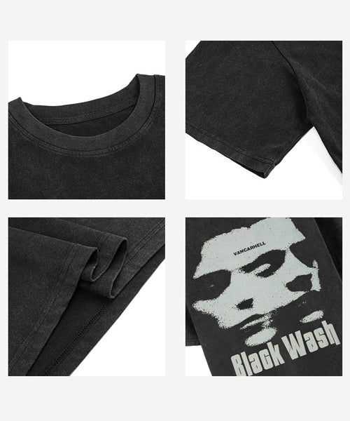 フェイスプリントTシャツ / 15773