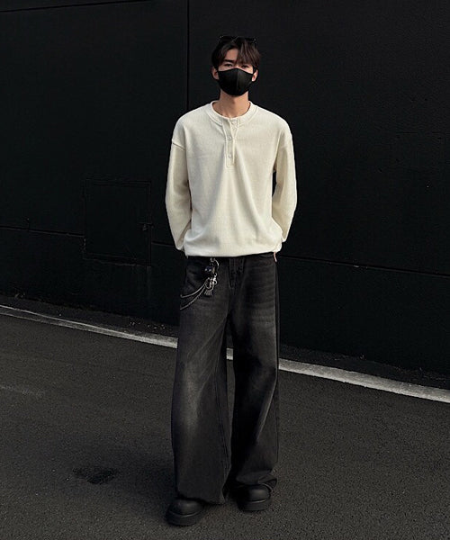 ヘンリーネックロンT / 15135