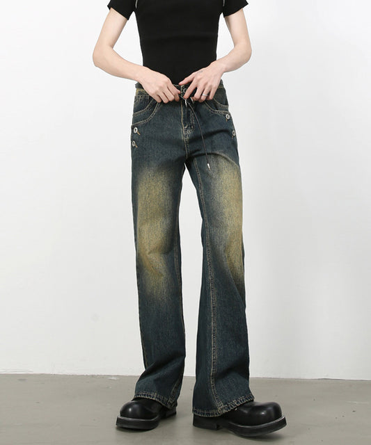 フレアデニムパンツ/14228