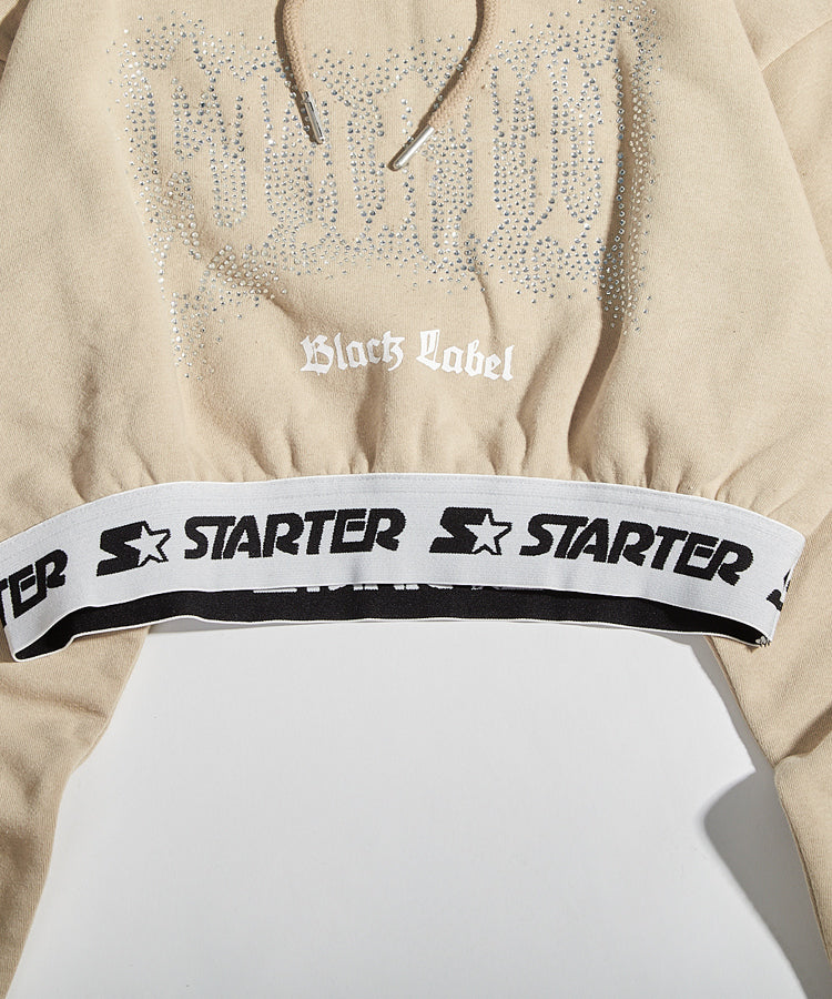 STARTER BLACK LABEL 裏起毛ショート丈パーカー/14074