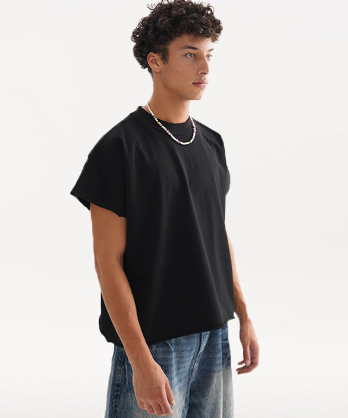 ショート丈半袖Tシャツ / 14485