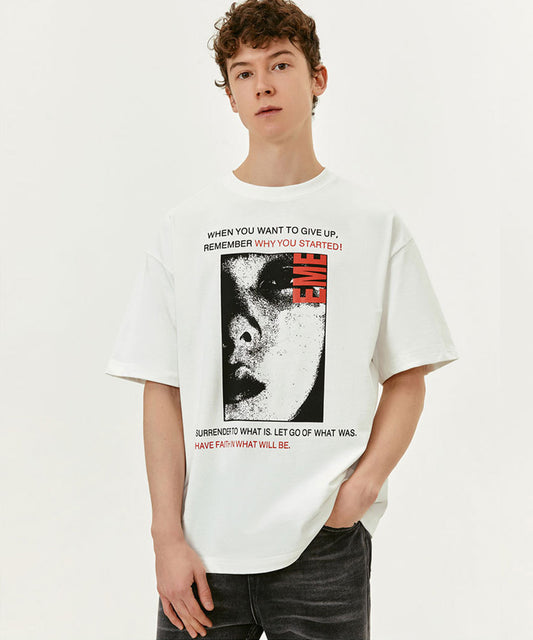 フォトグラフィックプリントTシャツ/13462