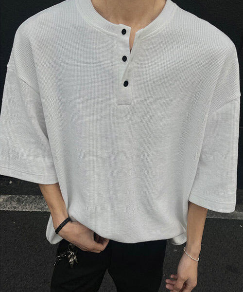 ヘンリーネックTシャツ / 14576