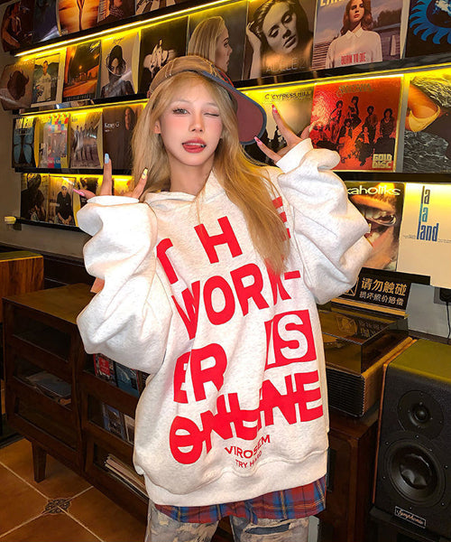 ビッグロゴスウェットパーカー / 15230