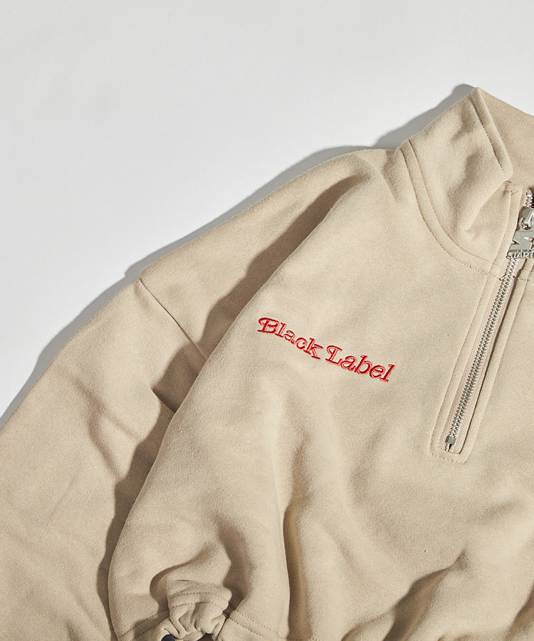 STARTER BLACK LABEL ハーフジップスエット/14075