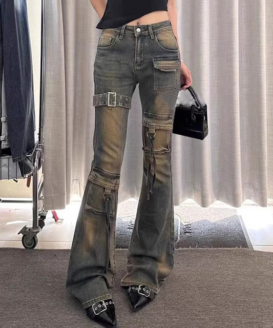 カーゴフレアデニムパンツ / 14822