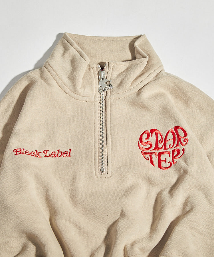STARTER BLACK LABEL ハーフジップスエット/14075