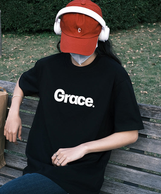 GraceロゴプリントTシャツ / 14565