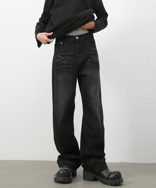 ストレートデニムパンツ/14204