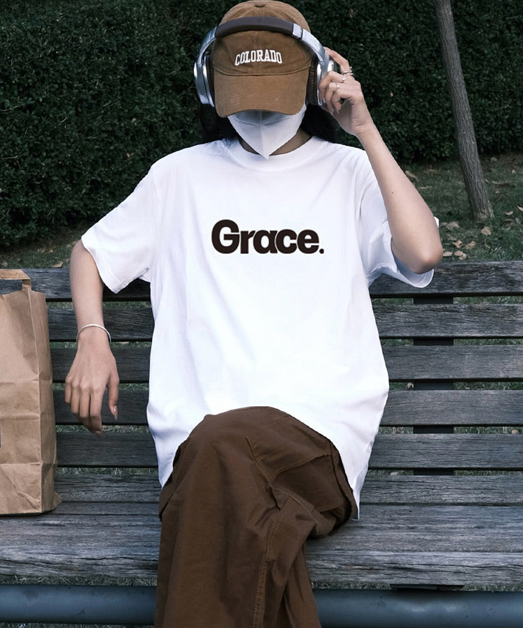 GraceロゴプリントTシャツ / 14565