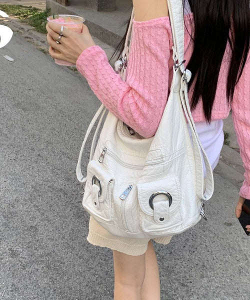 2WAYフェイクレザーバッグ / 14753